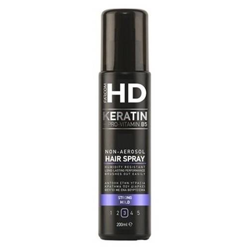 FARCOM HD non-aerosol hair spray No3 strong hold 200ml