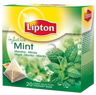 LIPTON τσάι πυραμίδα με έγχυμα μέντας 20x1,1gr