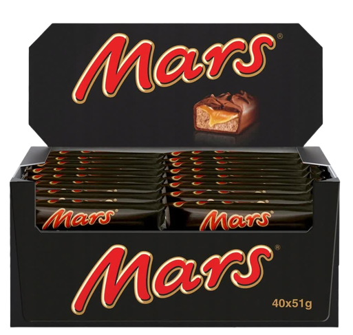 MARS σοκολάτα εισαγωγής 40x51gr