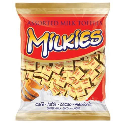 MILKIES καραμέλες toffee με 4 γεύσεις 300gr