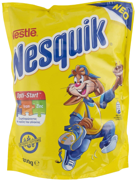 NESTLE κακάο nesquik σακουλάκι 800gr