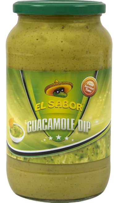 EL SABOR salsa dip guacamole 1kg