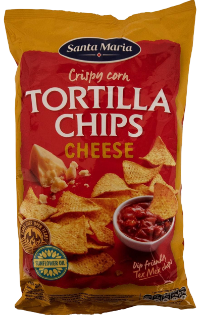 SANTA MARIA tortilla chips με τυρί 185gr