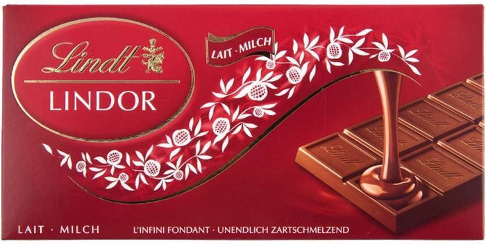 LINDT lindor σοκολάτα γάλακτος 100gr