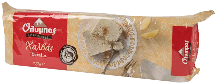 ΟΛΥΜΠΟΣ χαλβάς με βανίλια 2,5kg