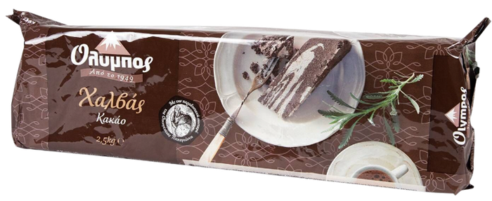 ΟΛΥΜΠΟΣ χαλβάς με κακάο 2,5kg