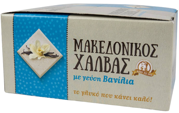 ΑΦΟΙ ΧΑΙΤΟΓΛΟΥ Μακεδονικός χαλβάς με βανίλια 16x40gr