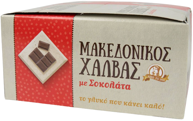 ΑΦΟΙ ΧΑΙΤΟΓΛΟΥ Μακεδονικός χαλβάς με σοκολάτα 16x40gr