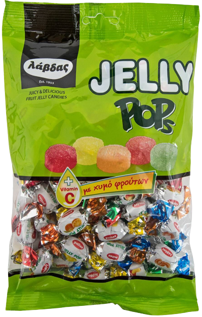 ΛΑΒΔΑΣ καραμέλες jelly pops 350gr