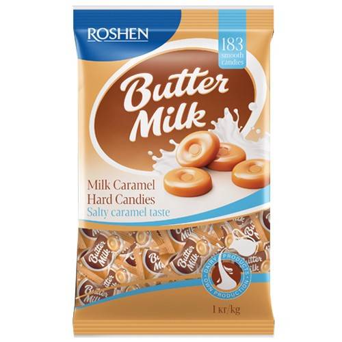 ROSHEN καραμέλες butter milk βουτύρου 1kg