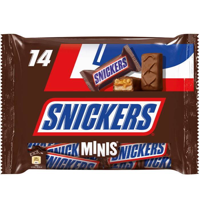 SNICKERS σοκολατάκια minis 14τεμ 275gr