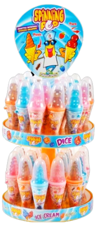 SPINNING POP ζάρια με παγωτό 36x15gr