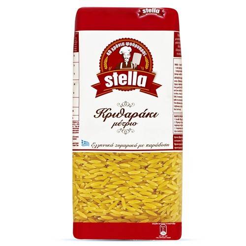 STELLA ζυμαρικά κριθαράκι μέτριο 500gr