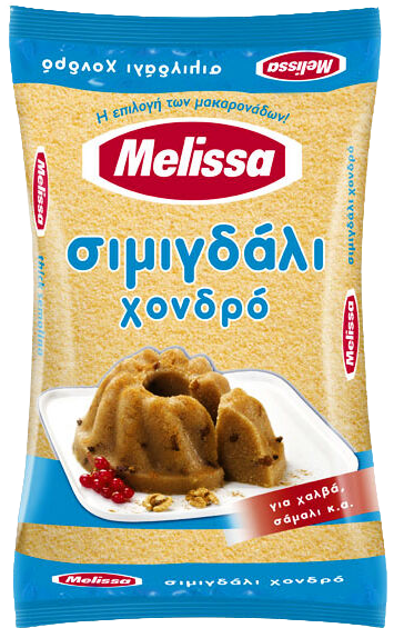 MELISSA σιμιγδάλι σκληρού σιταριού χονδρό 500gr