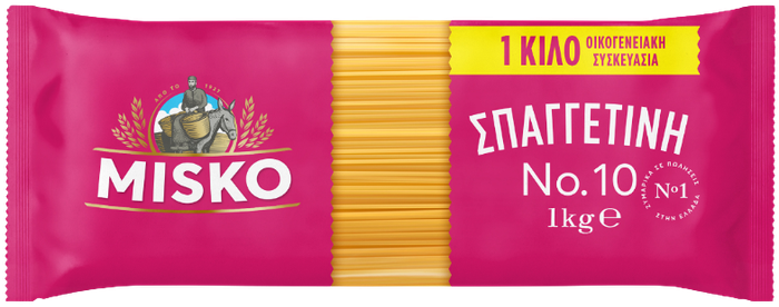 MISKO ζυμαρικά σπαγγέτι No10 1kg