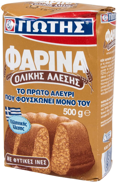 ΓΙΩΤΗΣ φαρίνα ολικής άλεσης 500gr