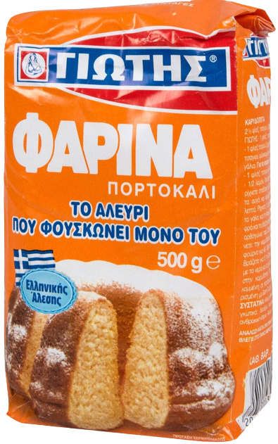ΓΙΩΤΗΣ φαρίνα πορτοκάλι 500gr