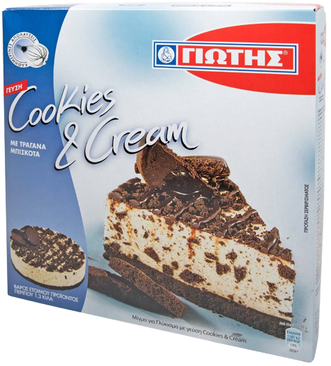ΓΙΩΤΗΣ μίγμα για τούρτα cookies και cream 720gr