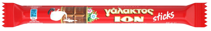 ΙΟΝ σοκολάτα γάλακτος σε stick 35gr