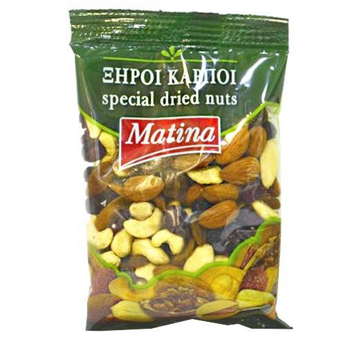 MATINA μιξ ωμών ξηρών καρπών 180gr