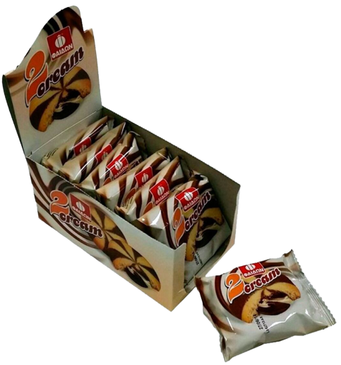 ΦΑΙΔΩΝ μπισκότα 2cream γεμιστά 7x80gr