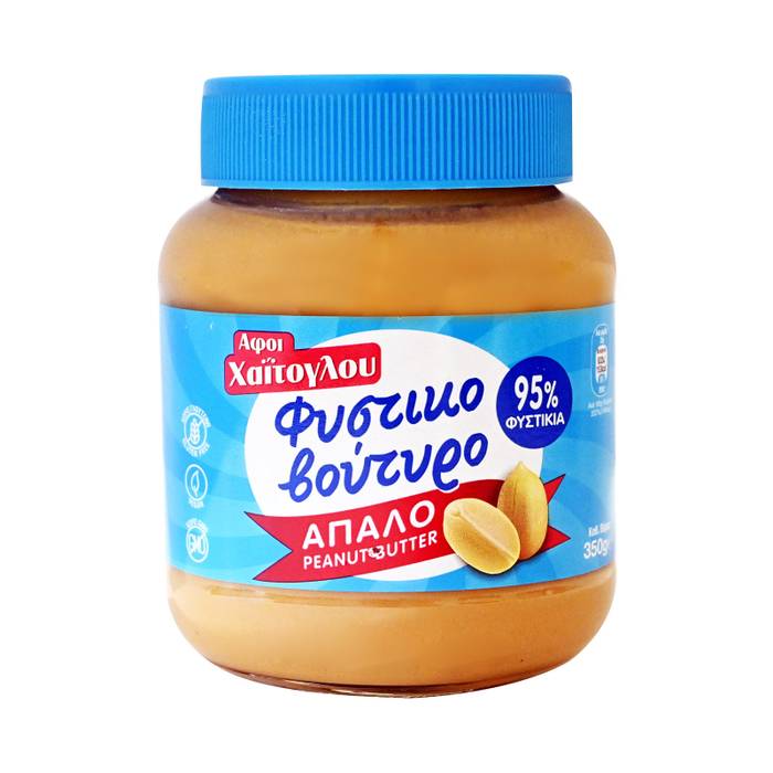 ΑΦΟΙ ΧΑΙΤΟΓΛΟΥ φυστικοβούτυρο απαλό 350gr