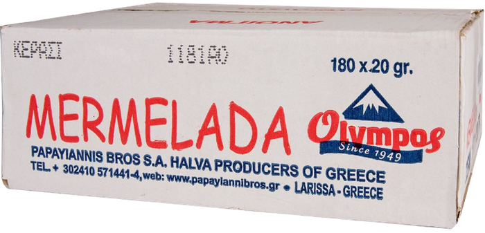 ΟΛΥΜΠΟΣ μερμελάδα κεράσι 180x20gr