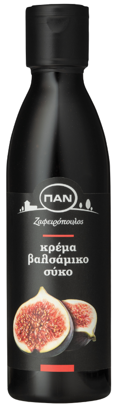 ΠΑΝ ΖΑΦΕΙΡΟΠΟΥΛΟΣ ξύδι κρέμα βαλσάμικο με σύκο 250ml