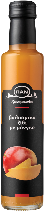 ΠΑΝ ΖΑΦΕΙΡΟΠΟΥΛΟΣ ξύδι βαλσάμικο με μάνγκο 250ml