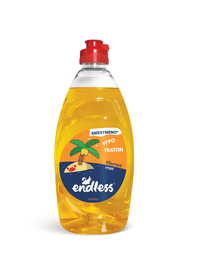 ENDLESS υγρό πιάτων εξωτικό νησί 500ml