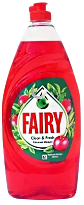 FAIRY υγρό πιάτων κόκκινα φρούτα 900ml