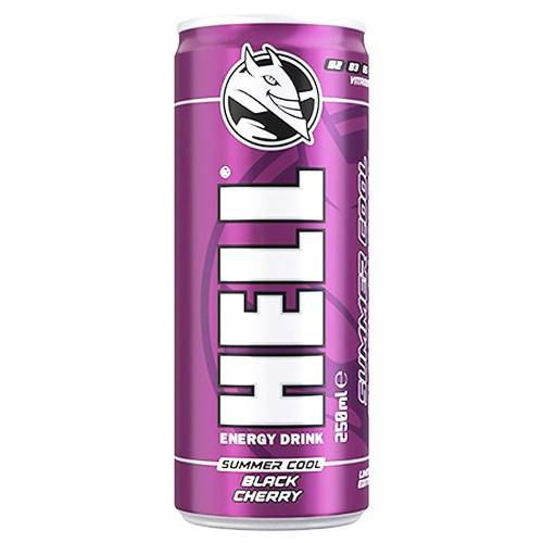 HELL ενεργειακό ποτό Black Cherry 500ml
