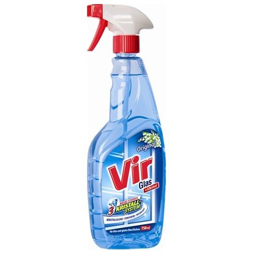 VIR καθαριστικό τζαμιών με σπρέι μπλε 750ml