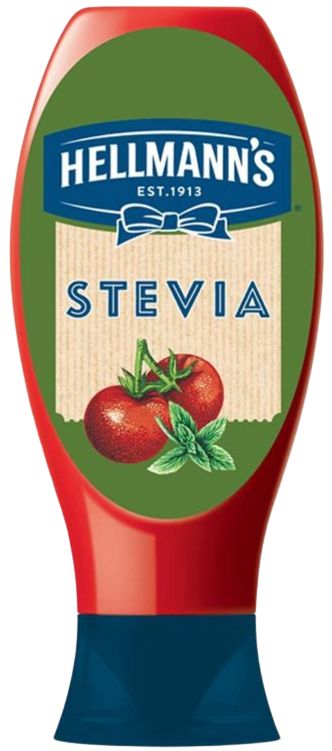 HELLMANN'S ketchup με στέβια top down 465gr