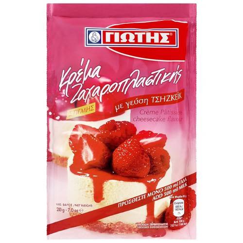 ΓΙΩΤΗΣ κρέμα ζαχαροπλαστικής τσηζκέικ 200gr