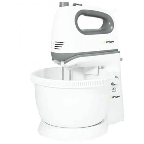 GRUPPE μίξερ με πλαστικό κάδο 3,5lt λευκό 450W