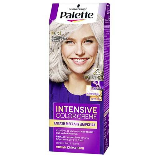 SCHWARZKOPF Palette intensive color creme 9,21 ξανθό πολύ ανοιχτό φυμέ σαντρέ 50ml
