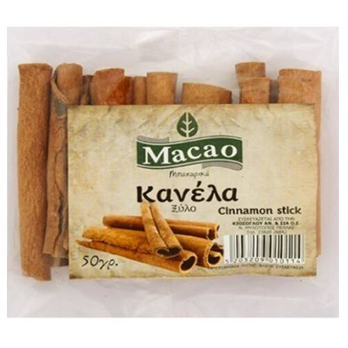 MACAO κανέλα ξύλο 50gr