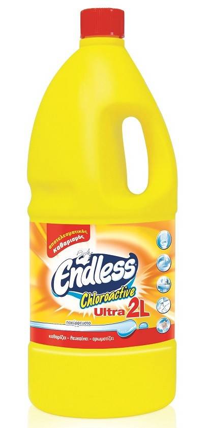 ENDLESS παχύρρευστο χλωροκαθαριστικό κίτρινο 2lit