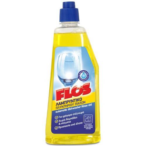 FLOS Candor υγρό λαμπρυντικό πλυντηρίου πιάτων 500ml