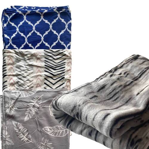 TNS κουβέρτα fleece εμπριμέ 150x220cm 39-950-2073