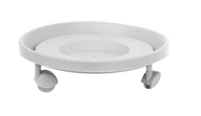 CYCLOPS πιάτο τερακότα με ρόδες Νo24 24cm