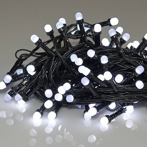 TNS χριστουγεννιάτικα λαμπάκια 240L milky led με πρόγραμμα λευκά 31V
