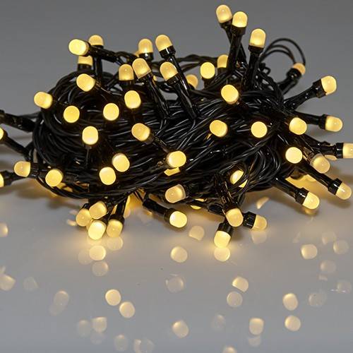 TNS χριστουγεννιάτικα λαμπάκια 240L milky led με πρόγραμμα θερμά λευκά 31V