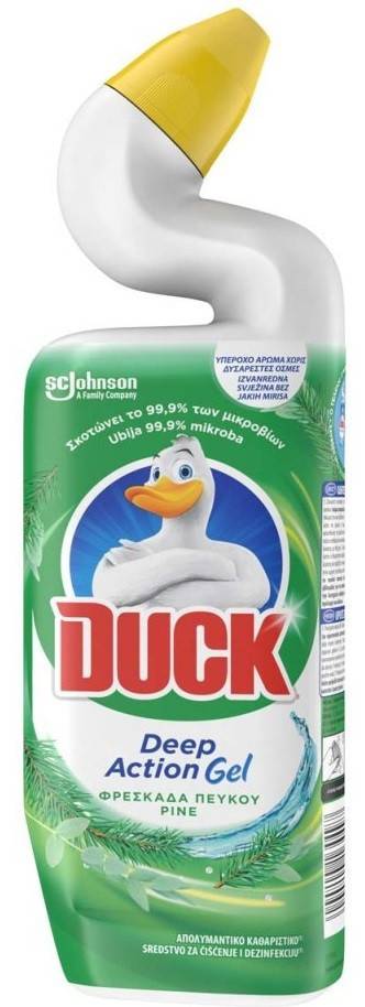 DUCK deep action gel με πεύκο 750ml