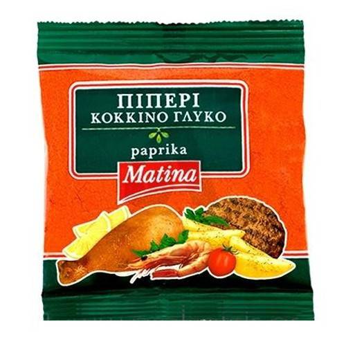 MATINA πιπέρι κόκκινο γλυκό 50gr