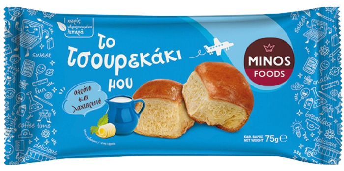 MINOS FOODS τσουρέκι πολίτικο 75gr