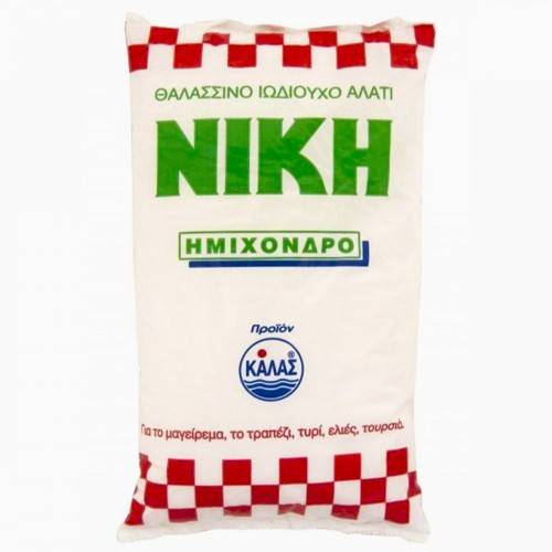 ΝΙΚΗ αλάτι ημίχονδρο 1kg