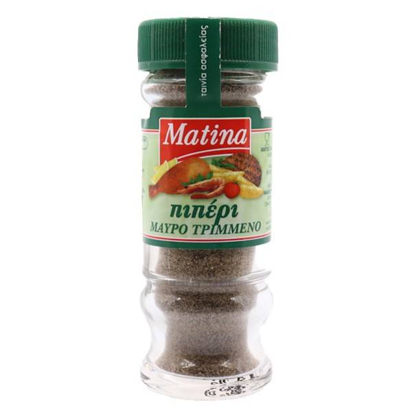 MATINA πιπέρι τριμμένο βάζο 40gr