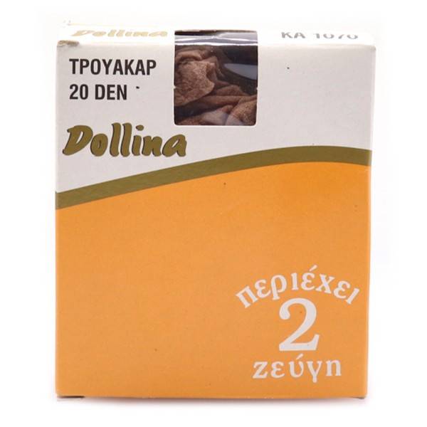 DI DOLLINA τρουακαρ one size 2 ζευγη 20den